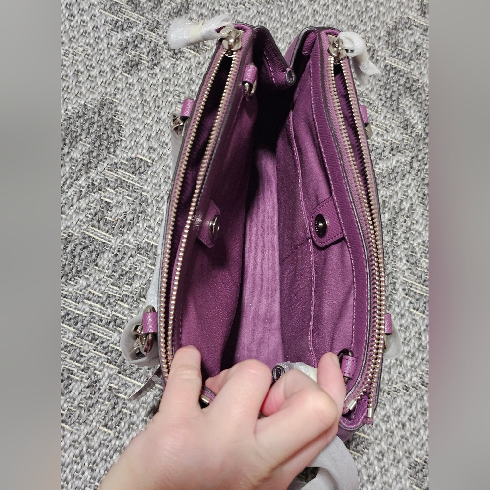 Never Been Used Coach Purple Women's Bag - Picture 16 of 17